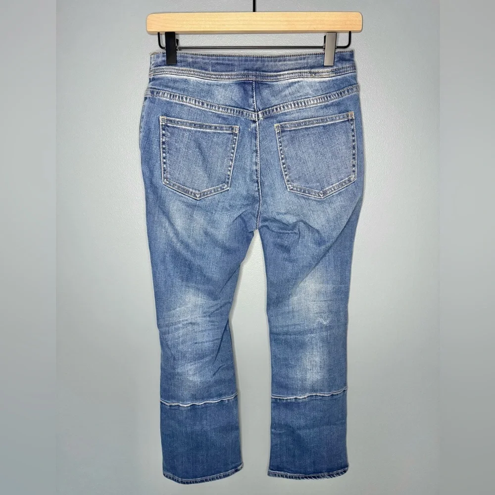 Anthropologie Pilcro Utility High-Rise Cropped Bootcut Pants | Size 25